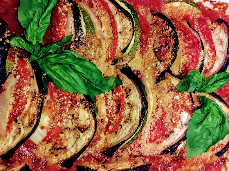 Ratatouille with Roasted Potatoes