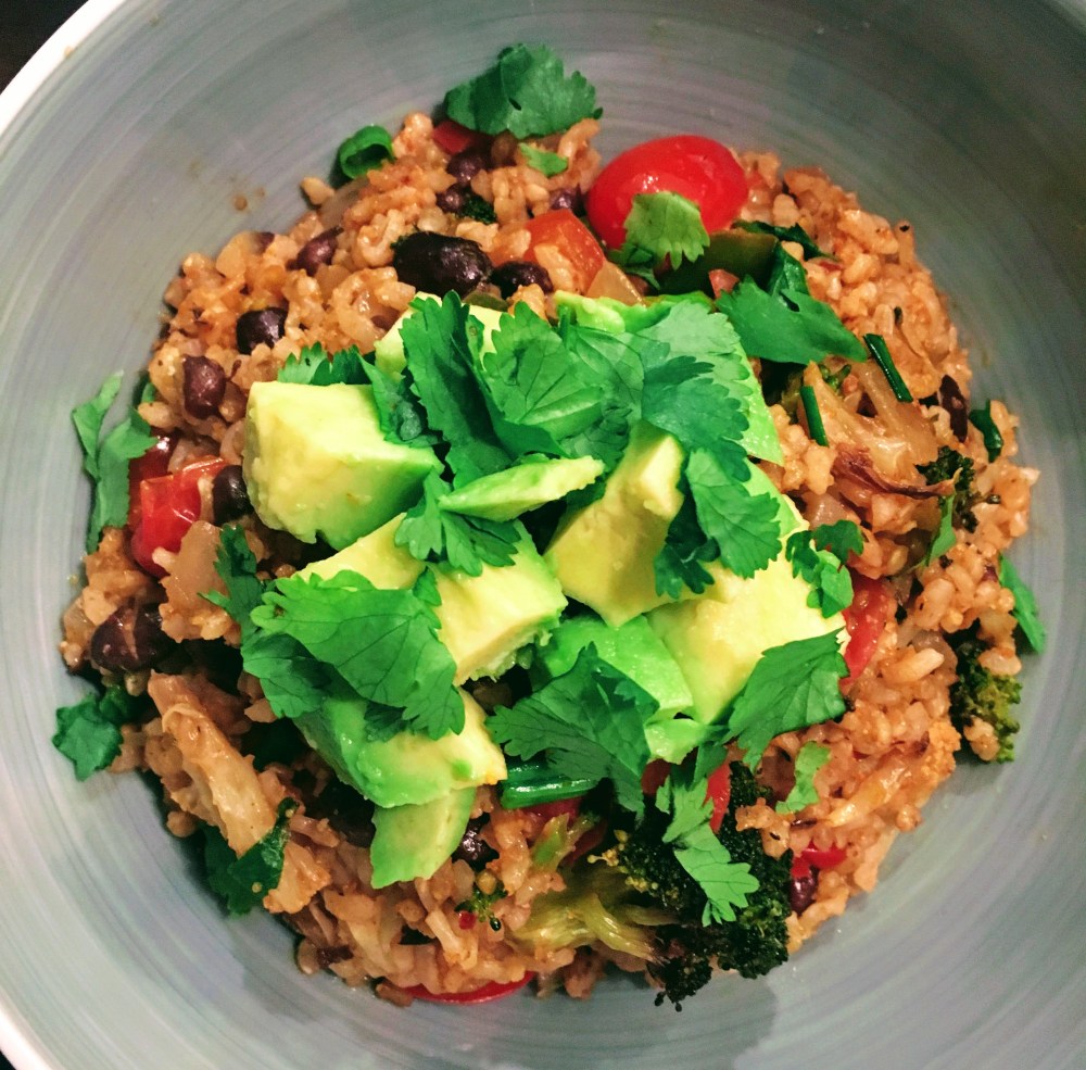 Mexican Black Beans and Rice