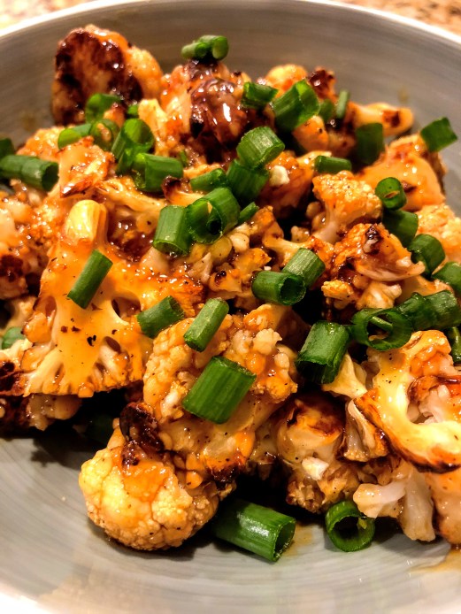 Honey Garlic Cauliflower