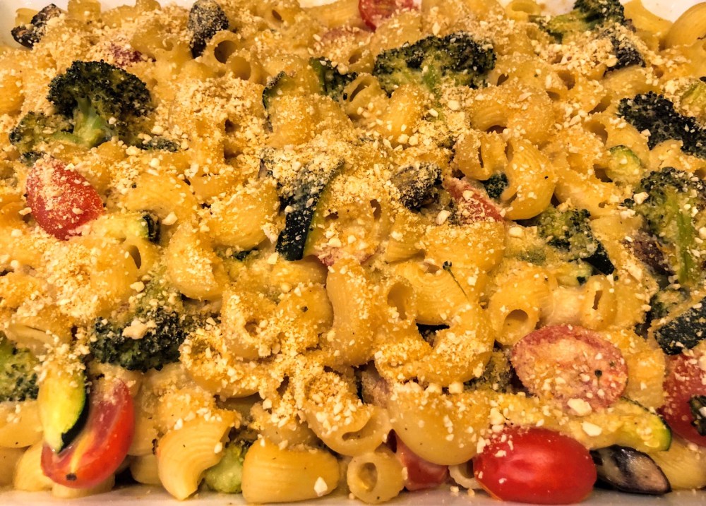 Roasted Veggie Mac 'n Cheeze