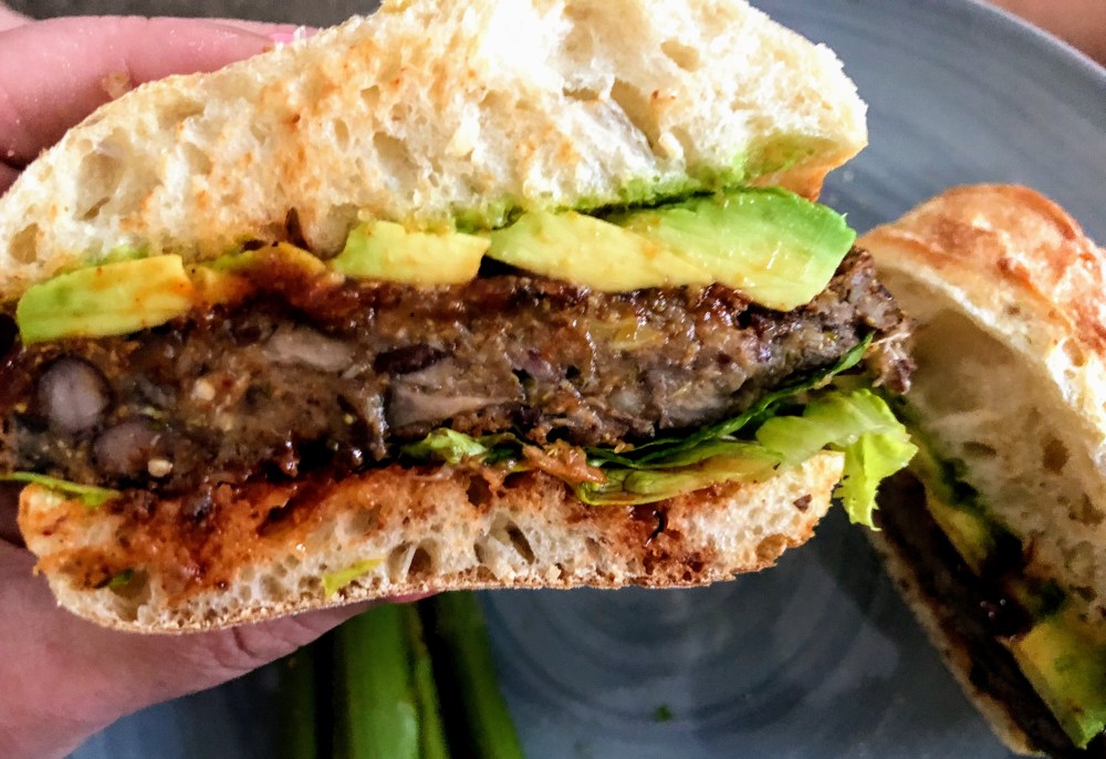 Chunky Portobello Burgers