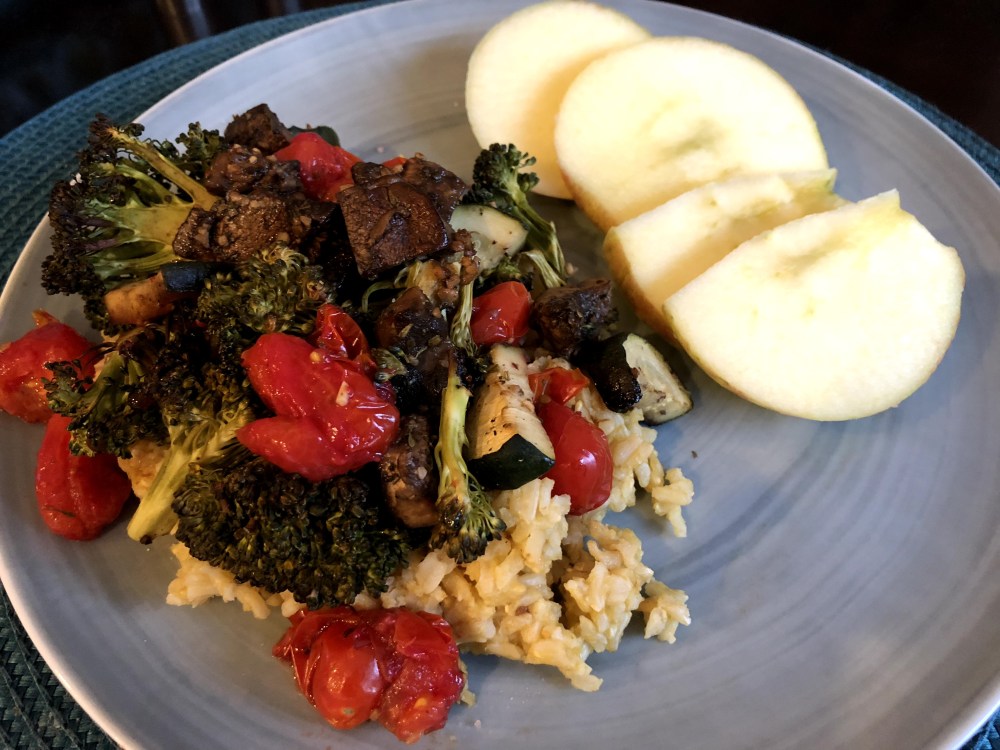 Marinated Portobello and Broccoli