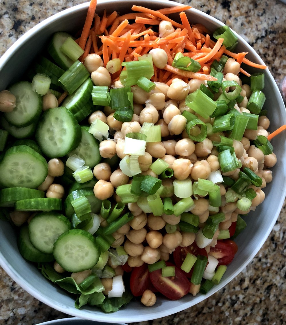 Simple Chickpea Salad