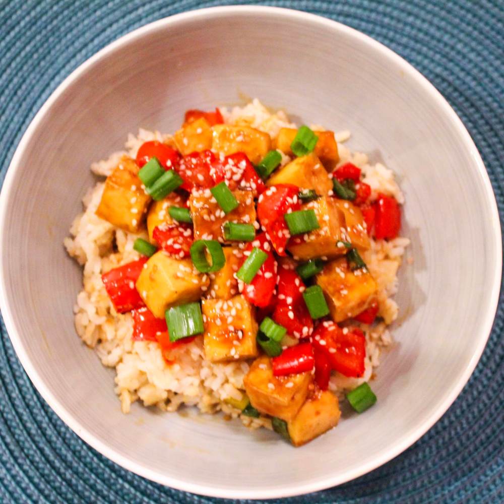 Crispy Hawaiian Tofu Bowl